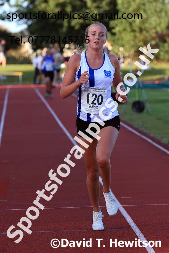 3000 metres, 2024 NEGP 6, Monkton Stadium,  Wednesday, August 14th.  Photo: David T. Hewitson/Sports for All Pics